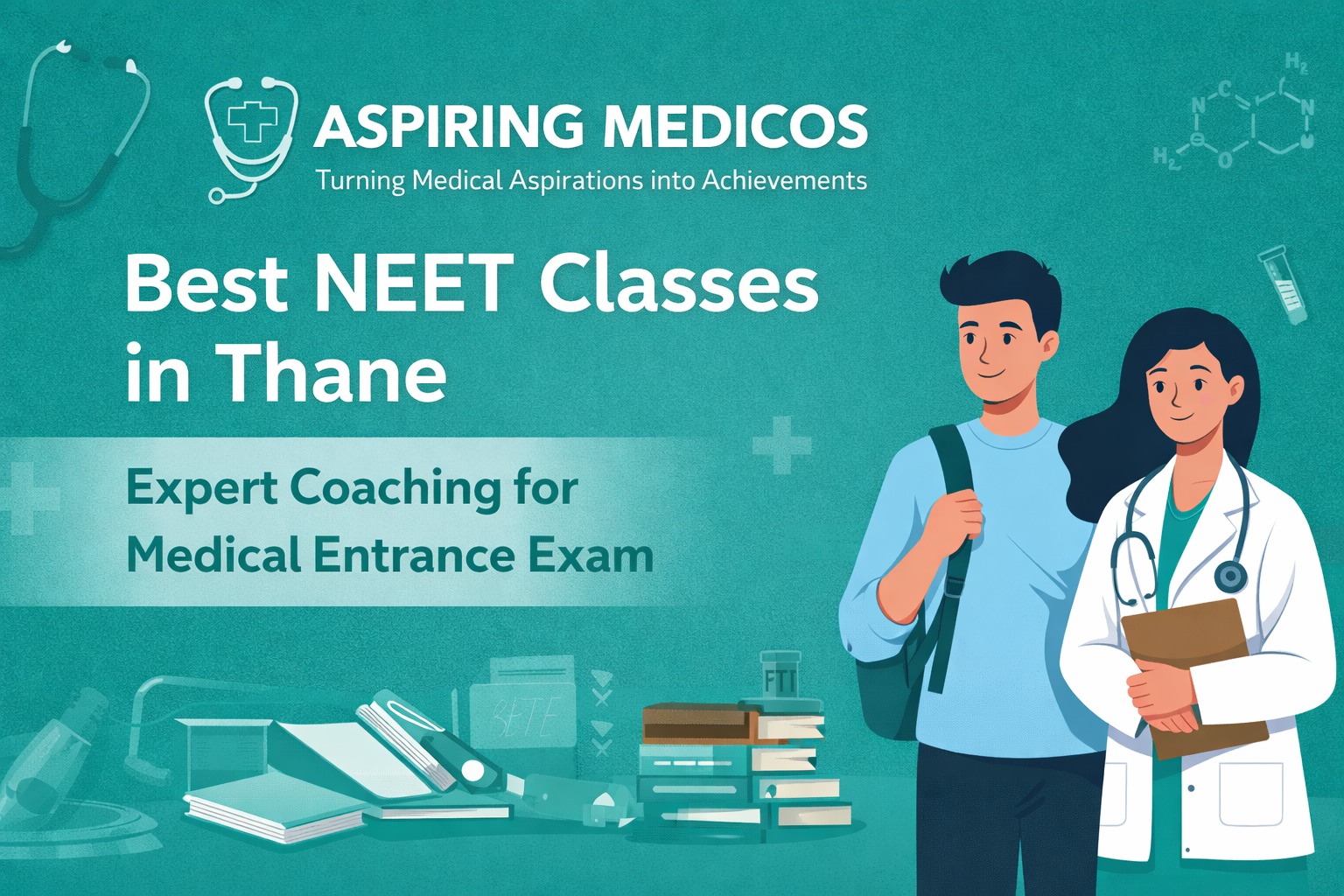 Best NEET classes in Thane by Aspiring Medicos for medical entrance exam preparation