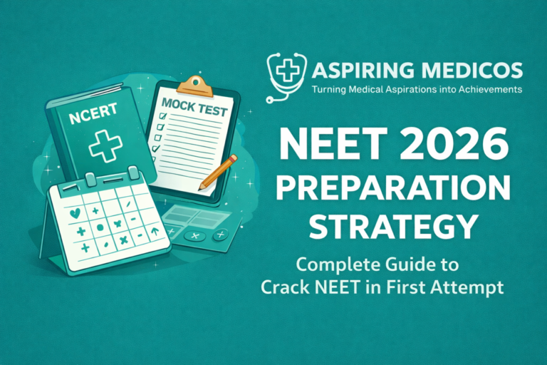 NEET 2026 preparation strategy complete guide for cracking NEET exam