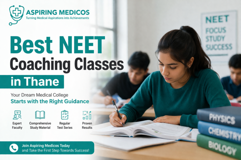 Best NEET coaching classes in Thane by Aspiring Medicos with students preparing for NEET 2026